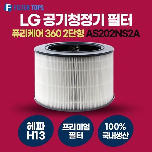 LG 퓨리케어 360 AS202NS2A 필터 호환 프리미엄형 H13