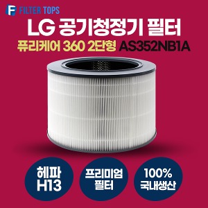 LG 퓨리케어 360 AS352NB1A 필터 호환 프리미엄형 H13