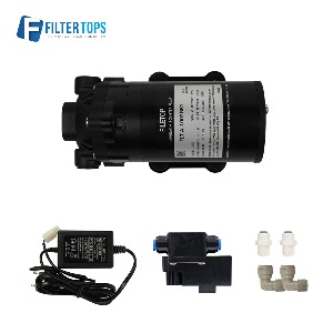 FLT-100GS 정수기용 자흡 석션 부스터 펌프 단품/세트 DC24V 모터펌프 아답터 압력센서