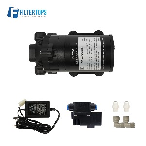 FLT-075GS 정수기용 자흡 석션 부스터 펌프 단품/세트 DC24V 모터펌프 아답터 압력센서