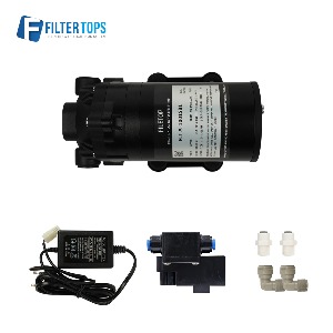 FLT-100GS 정수기용 자흡 석션 부스터 펌프 단품/세트 DC24V 모터펌프 아답터 압력센서