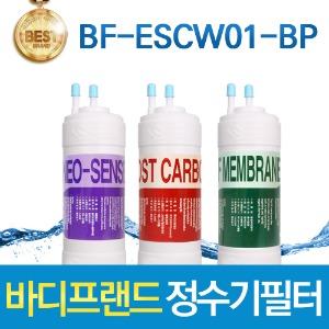 바디프랜드 W 정수기 BF-ESCW01-BP 고품질 정수기필터 호환 1회/1년/2년관리세트