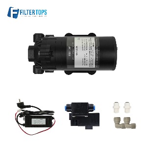 FLT-200G 정수기용 부스터 펌프 단품/세트 DC24V 모터펌프 아답터 압력센서
